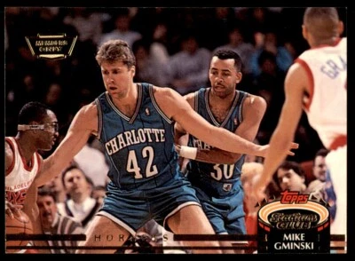 1992-93 Stadium Club Members Only #175 Mike Gminski Charlotte Hornets - Image 1 of 2