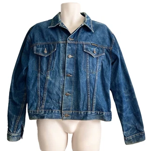 Vintage Harley Davidison AMF Denim Jeansjacke Größe 46 Herren - Bild 1 von 9