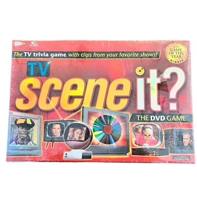 TV Scene It The DVD Game of the Year Trivia Game Board Family Game Night 10 up - Image 1 of 4