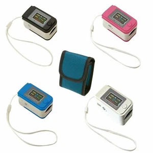 Finger Pulse Oximeter Blood Oxygen SpO2 Monitor PR Heart Rate Patient Monitor US - Picture 1 of 13