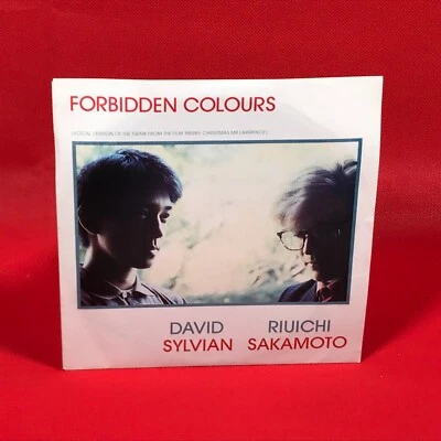 DAVID SYLVIAN & RIUICHI SAKAMOTO Forbidden Colours 1983 UK 7" vinyl single 45 B - Image 1 of 4