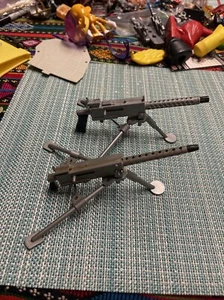 HASBRO 1960s Gi Joe Navy 30 Cal Machine Gun 1. Authentic Needs Repair 1. Repro - Picture 1 of 24