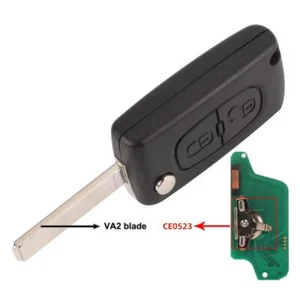 Mando a distancia 2 botones CE0523 VA2 PEUGEOT 207 308 807 CITROEN C2 C3 C4 C8 - Imagen 1 de 6