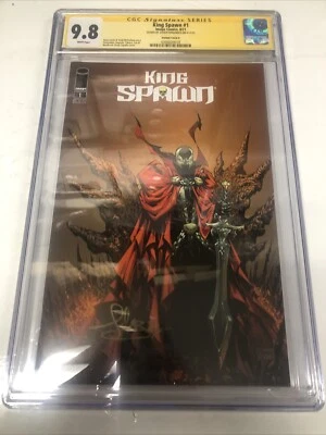 King Spawn (2021) #1 (CGC 9.8 SS) Signed Javier Fernandez •Story Todd Mcfarlane - Image 1 of 4