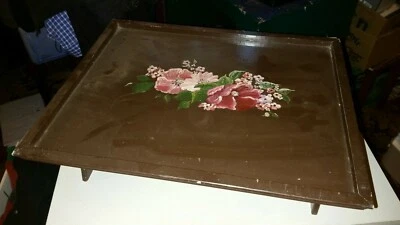 vintage antique furniture food tray carrier for bed - image 1 of 4