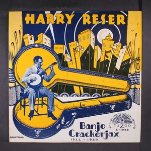 HARRY RESER: banjo crackerjax YAZOO 12" LP 33 RPM - Picture 1 of 2