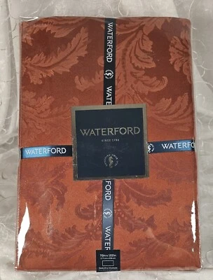 Waterford 70x102 Tablecloth Nappe, Autumn Spice, Easy Care, Fall, Thanksgiving - Image 1 of 4
