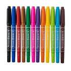 Colour Fineliners Tattoo Surgical Drawing Markers Alcohol Base Dual Nibs Pens