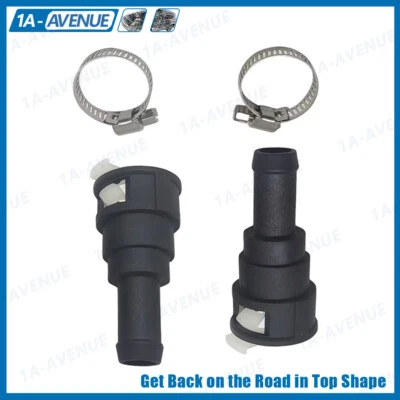 800-404 2PCS Heater Hose Connector For Ford Branco Ranger Lincoln LS Aviator Foto 1 de 4