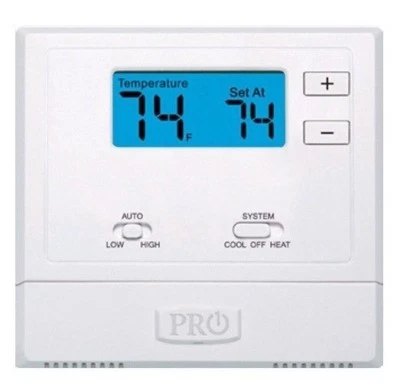 Pro1 1 Heat/1 Cool Electric or Gas configurable Non-programmable Thermostat T701 - Image 1 of 2