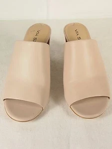 VIA SPIGA Wynola Mule Beige Kaki Taglia 7 Reg$185,00 - Foto 1 di 12