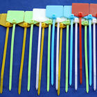 Nylon Cable Ties with Label Tag L: 120 mm Self-locking Zip Ties Colours Select