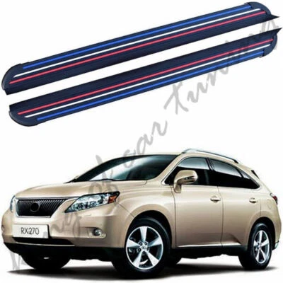 Barras Nerf estriberas peldaños laterales aptos para Lexus RX RX270 RX350 RX450 2009-2015 Foto 1 de 4