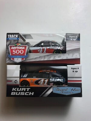 Lote #41 Kurt Busch 1/64 (2) - Coche de prueba 2014 y calentadores de agua estatales 2018 - NASCAR Foto 1 de 2