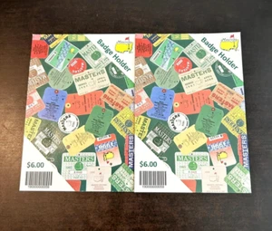 Menge 2 Masters Abzeichenhalter Karten vom Augusta National Golf Course - Bild 1 von 12