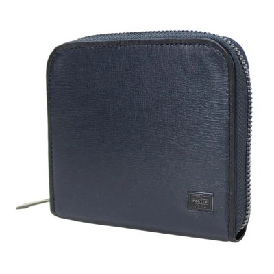[Porter] Cartera Plegable PORTER PLUME 179-03868 Azul Marino/50 Japón Nueva FS Foto 1 de 4