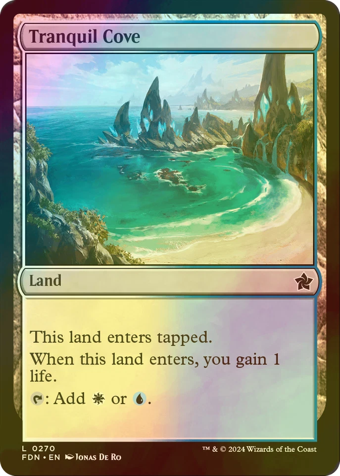 MTG Tranquil Cove (Foil) - Image 1 of 1