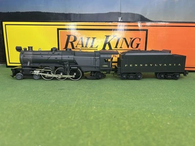 MTH RAILKING 30-1115-1 PENNSYLVANIA K-4S 4-6-2 STEAM LOCO/TENDER PS.1 #1361 PRR - Image 1 of 4