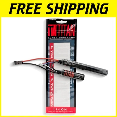 Batería de iones de litio Airsoft 11,1 V de alto rendimiento | 3000 mAh Nunchuck Tamiya Foto 1 de 4