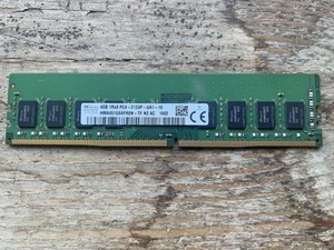 SKhynix 4GB 1Rx8 PC4 - 2133P HMA451U6AFR8N Computer Memory Module. RAM - Picture 1 of 2