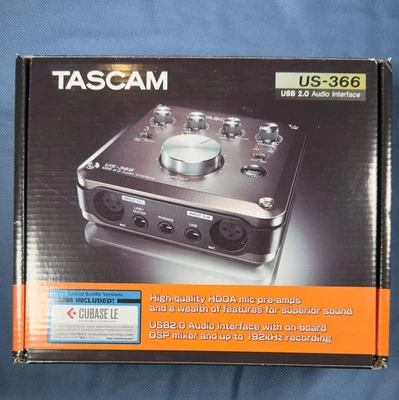 TASCAM US-366 4-In/6-Out or 6-In/4-Out USB Audio Interface - Image 1 of 4