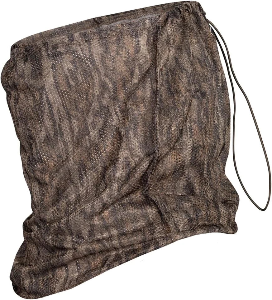 Mossy Oak Unisex-Adult Camo Mesh Hunting Face Mask One Size, Bottomland  - Image 1 of 4