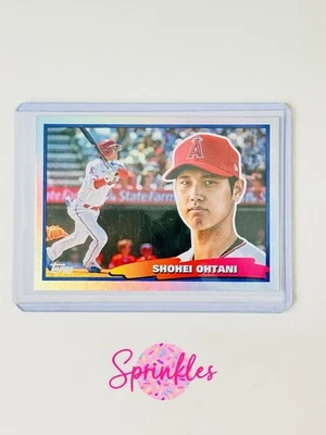 2022 Topps Archives Shohei Ohtani 1988 Topps Big Foil #88BF-2 Angels - Image 1 of 3
