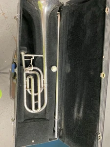 Silver Holton TR602F Tenor Trombone F Attachment - Picture 1 of 11