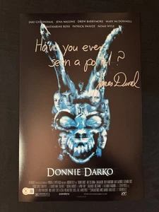 James Duval signiert 11x17 Donnie Darko Foto mit Beckett Zeuge Echtheitszertifikat - Bild 1 von 2