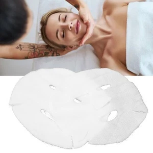 50pcs Gauze Facial Mask Strong Permeability Water Absorption Disposable DIY BX5 - Picture 1 of 22
