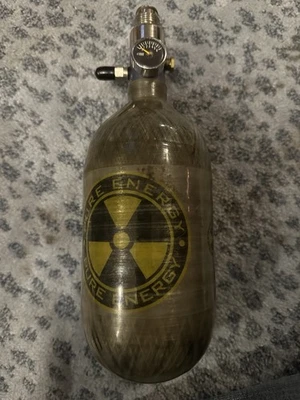 Tanque de ar de paintball Pure Energy 3000psi 68cu - Imagem 1 de 3