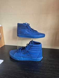 Vans Old Skool SK8 Zapatillas altas Zapatos con cordones 721356 Azul Reino Unido 11 (K1) - Imagen 1 de 13