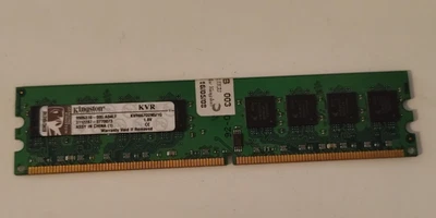 Memoria RAM DIMM Kingston 1GB PC2-5300 667Mhz 240 pin CL5 DDR2 KVR667D2N5/1G - Immagine 1 di 2