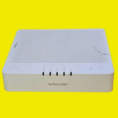 TECHNICOLOR TC4400-AM DOCSIS 3.1 CABLE MODEM 2 GIGABIT ETHERNET PORTS HIGH SPEED - Image 1 of 4