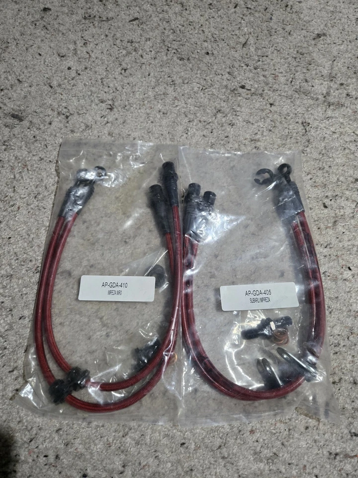 Комплект шланга силового тормоза Agency для Subaru WRX 2002-2014 годов выпуска и других моделей Impreza - Изображение 1 из 1