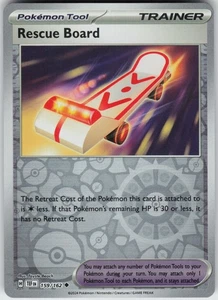 PO-01 Reverse Holo Rescue Board 159/162 Uncommon SV05: Temporal Forces - Picture 1 of 1