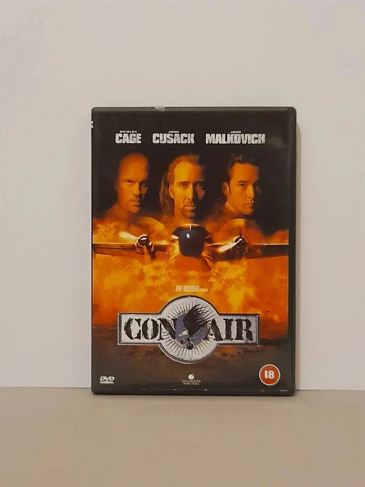 Con Air (DVD, 1997) Movie Nicolas Cage Widescreen John Cusack John Malkovich EN - Image 1 of 1