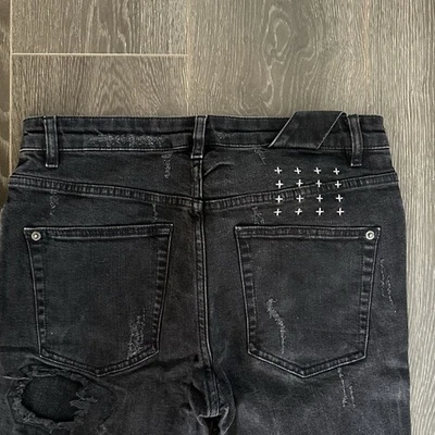 Ksubi Distressed Black Jeans Size 31  - Image 1 of 4