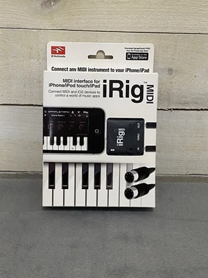 iRig MIDI Interface for iPhone iPod touch iPad Pro Audio | Piano Synth Keyboard - Image 1 of 4