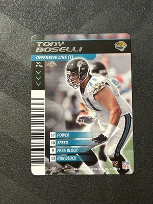 2002 NFL Showdown Football - Tony Boselli  #190 - TCG Jaguars - Image 1 of 2