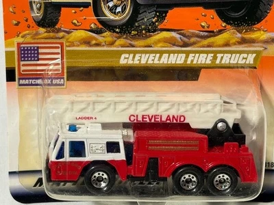 Matchbox #32 Cleveland Fire Truck, Red, 1/64, NIB - Image 1 of 2