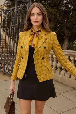 Vivienne Tam Skirt SZ 8 Mini Y2K Knit Stretch Zipper Dark Academia Clueless - Image 1 of 4