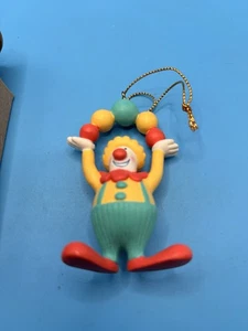 Avon Gift Collection Christmas Ornament Three Ring Circus Clown Balloons  - Picture 1 of 3