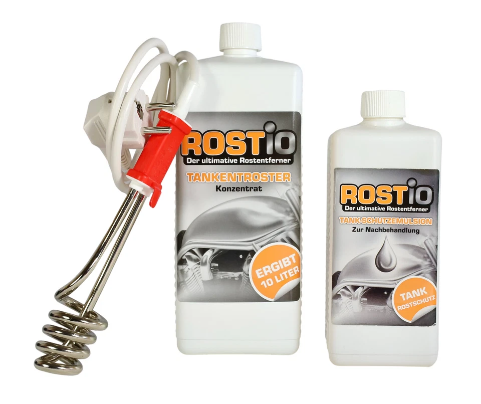 1 litre tank defroster plus 500ml tank protection emulsion plus immersion heater set - Image 1 of 1