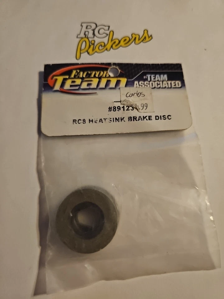 Team Associated Factory Team Brake Disc RC8 1/8 Buggy Part ASC89123 (P2) - Image 1 of 1
