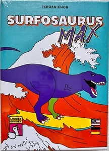 Surfosaurus Max Loosey Goosey Games Kartenspiel Familienspiel Kinderspiel Satire - Picture 1 of 9