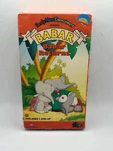 Babar: Babar Returns (VHS, 1991) f.h.e RARE/OOP/HTF - Picture 1 of 6