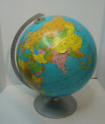 Concept Replogle 12" Political Globe Series World Globe w/ Metal Frame 63-01