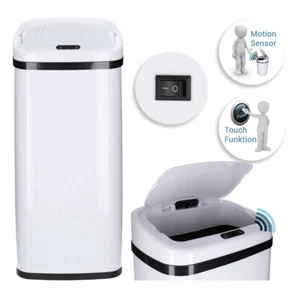 Automatik Sensor Mülleimer, Abfalleimer autom. Deckel 30L Windeleimer Papierkorb - Bild 1 von 5