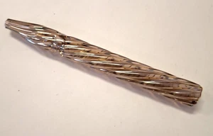 Glass Straw Reuseable 5" Twisted Golden - Picture 1 of 2
